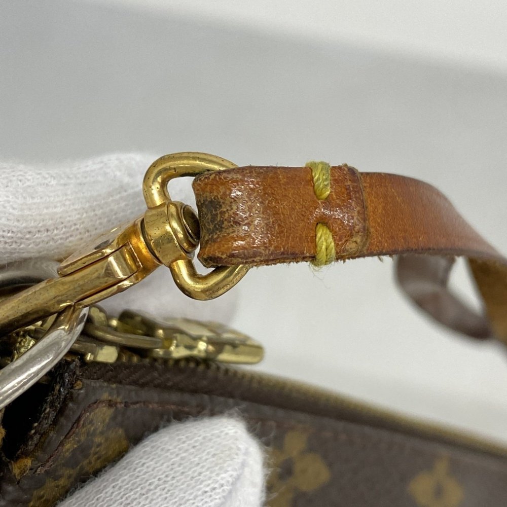 Louis Vuitton Pouch Monogram Pochette Accessoires M51980 Brown Women's - Picture 8 of 11
